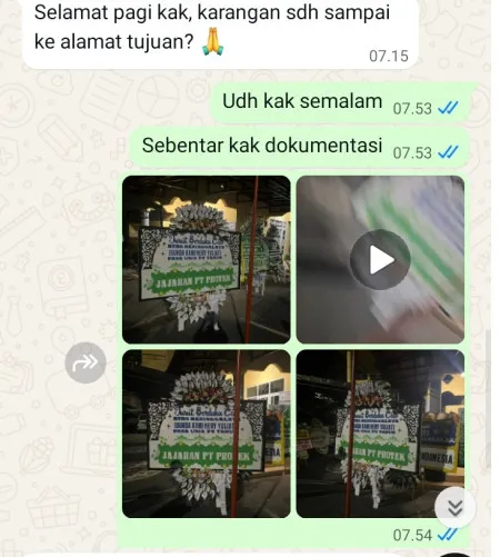 Pengiriman Papan Bunga Selamat Kawasan Industri Ejip
