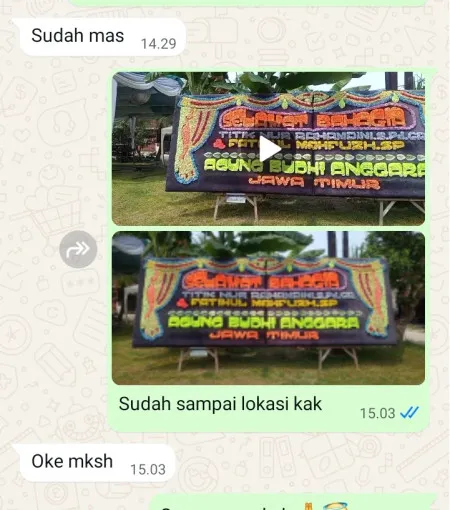 Pengiriman Papan Bunga Kawasan Industri Ejip