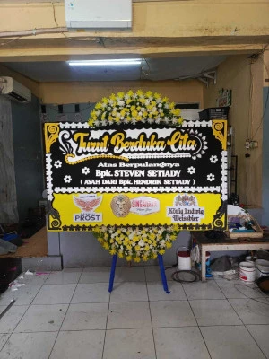 Papan Bunga di Kawasan Industri Ejip