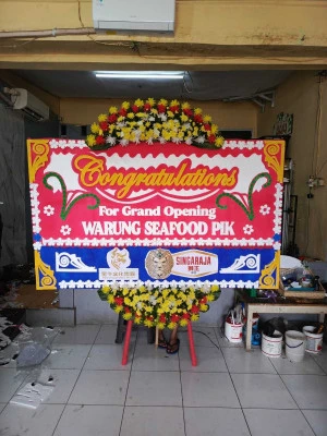 Papan Bunga di Kawasan Industri Ejip